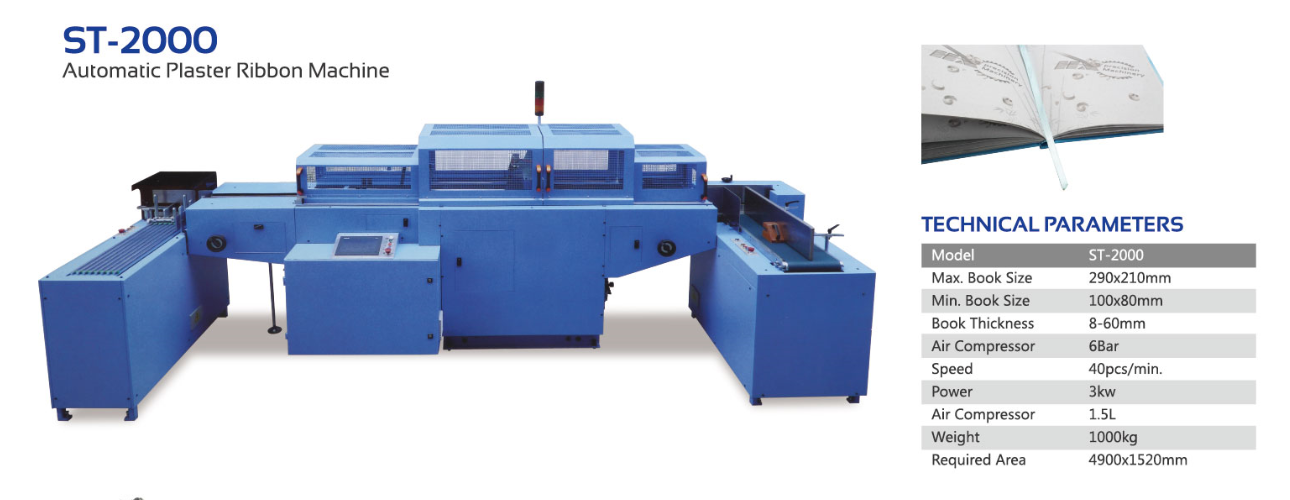 M&aacute;quina de fita de gesso.