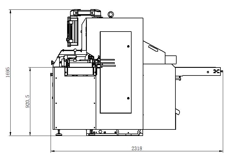 Tr&ecirc;s facas aparador