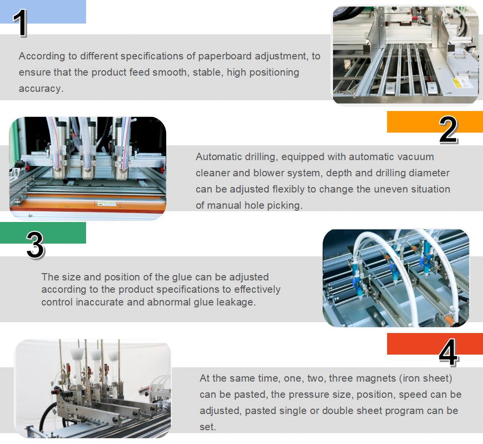 Encolimento de &iacute;m&atilde; autom&aacute;tico com m&aacute;quina de perfura&ccedil;&atilde;o