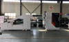 Máquina de laminação de flauta litho de 5 dobras automática três em um em um
