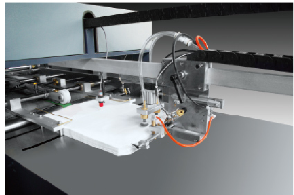 M&aacute;quina de cria&ccedil;&atilde;o de posicionamento da caixa