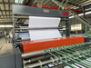 Máquina de impressão flexível de papel para papel de embalagem de fast food hambúrguer, saco de compras de papel impressão flexível com corte cruzado e corte intermediário