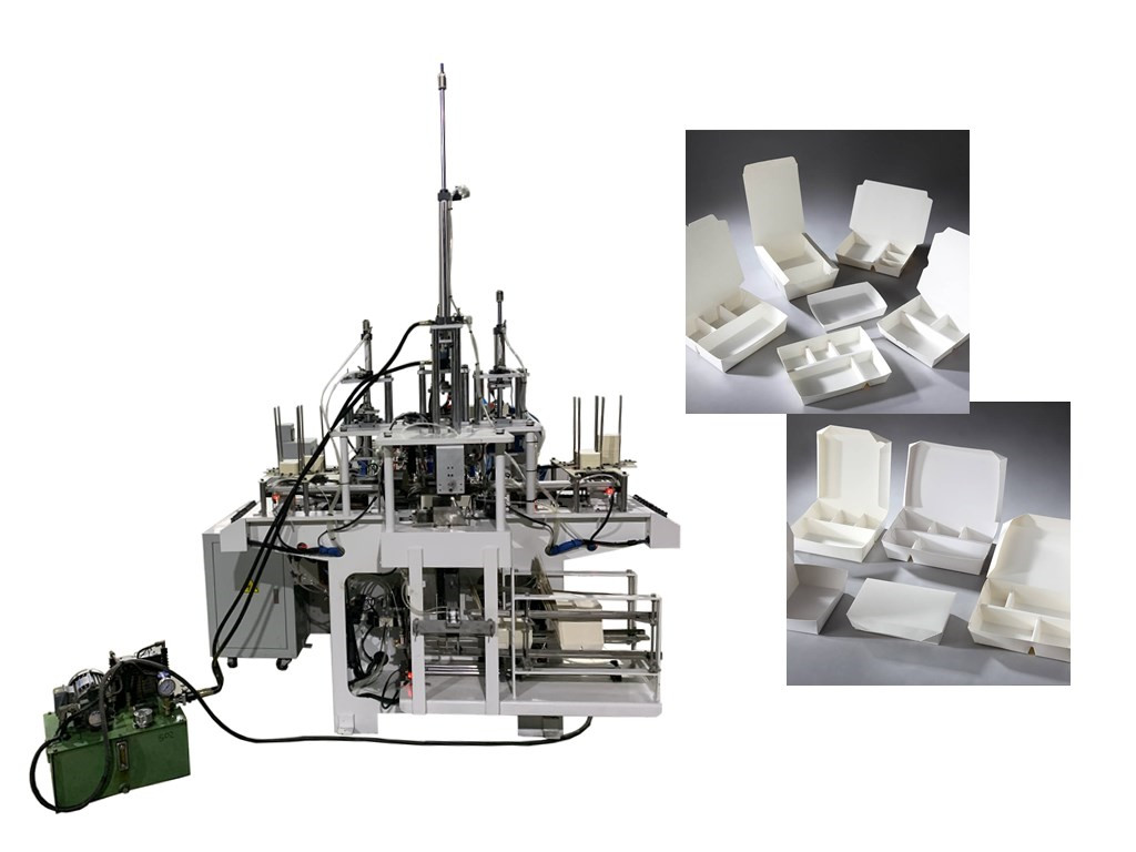 M&aacute;quina de forma&ccedil;&atilde;o de lancheira de compartimento