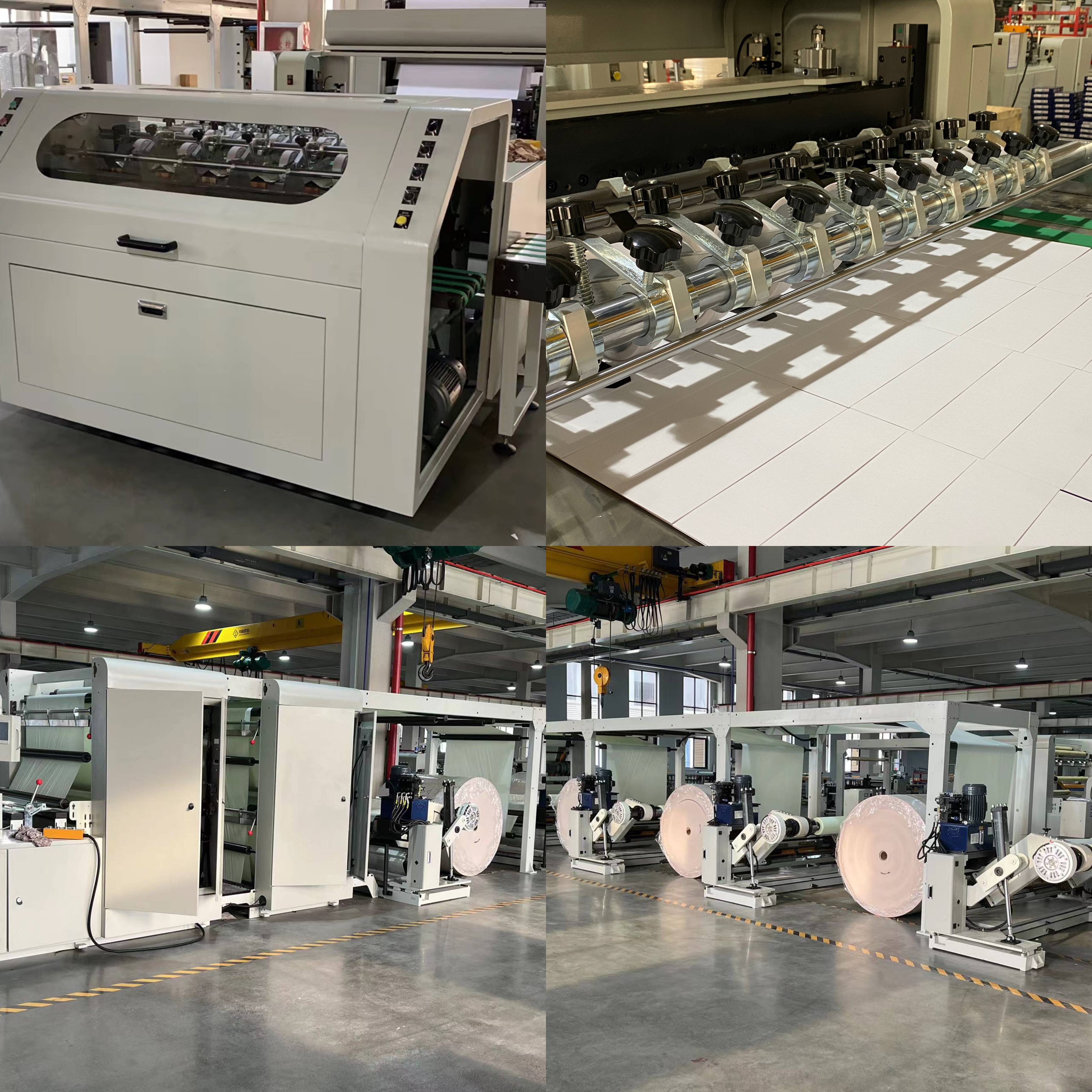 M&aacute;quina de Sheter de papel de quatro rolos autom&aacute;tico