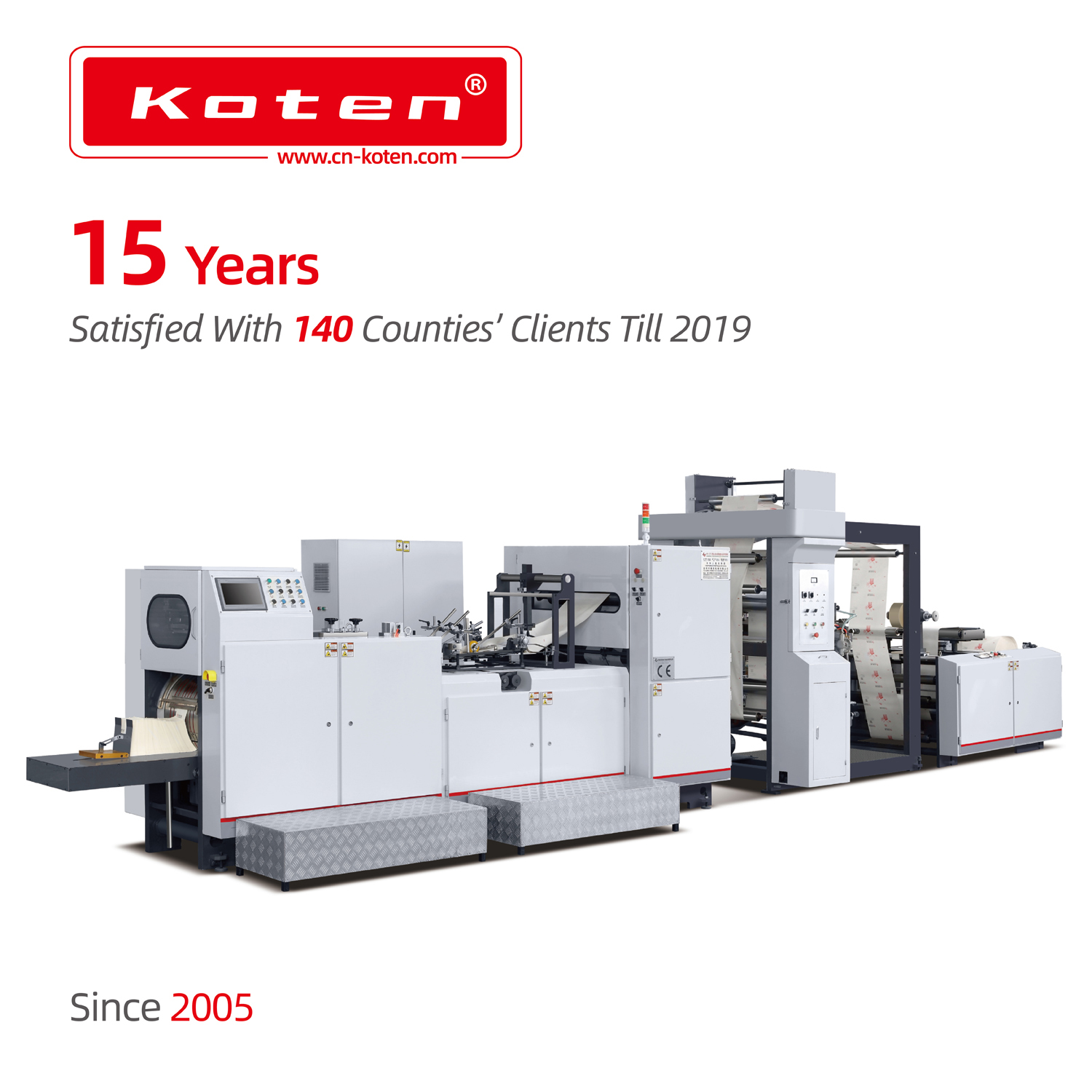 M&aacute;quina de saco de papel fast food