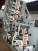 Máquina de impressão FlexO com três dispositivos de corte de matriz Modelo LRY-320/450