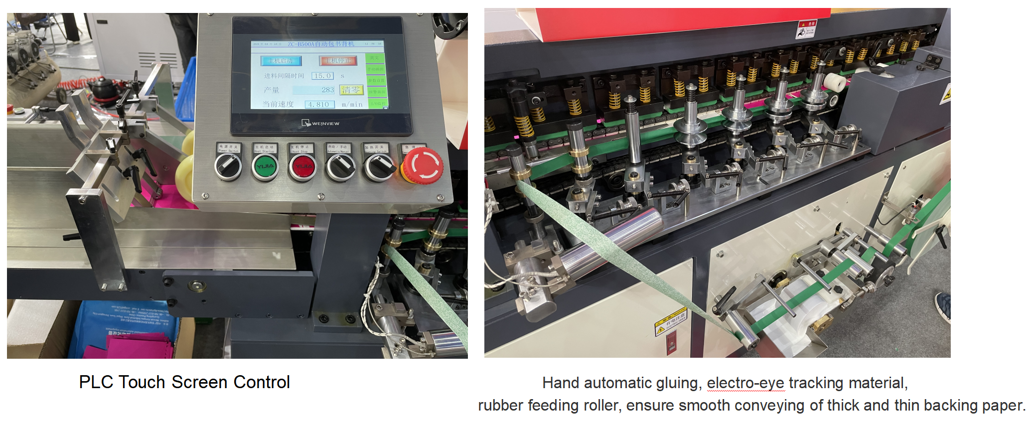 M&aacute;quina de encaderna&ccedil;&atilde;o de fita 