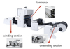 Role para rolar a máquina de laminação de filme de papel vertical